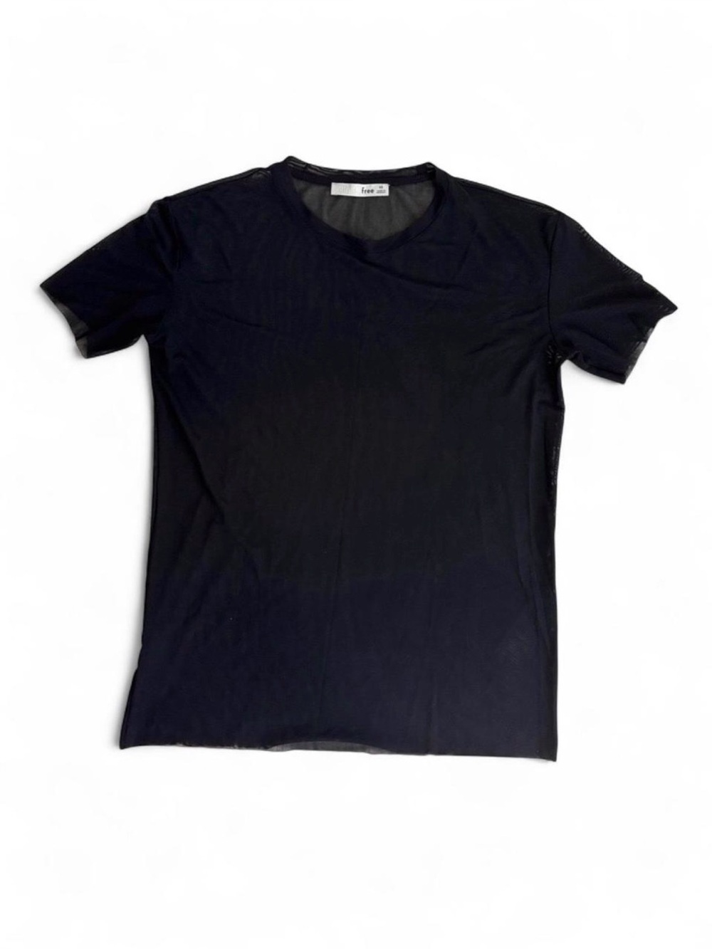 wilfred free black mesh t-shirt size XS
